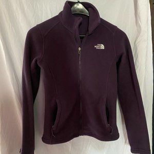 North Face Womens' Full Zip Fleece Purple Sz SM